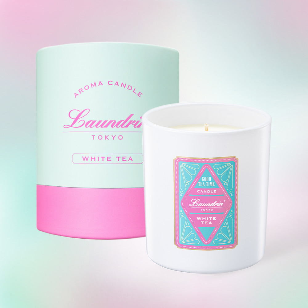 Laundrin Aroma Candle White Tea - LAUNDRIN