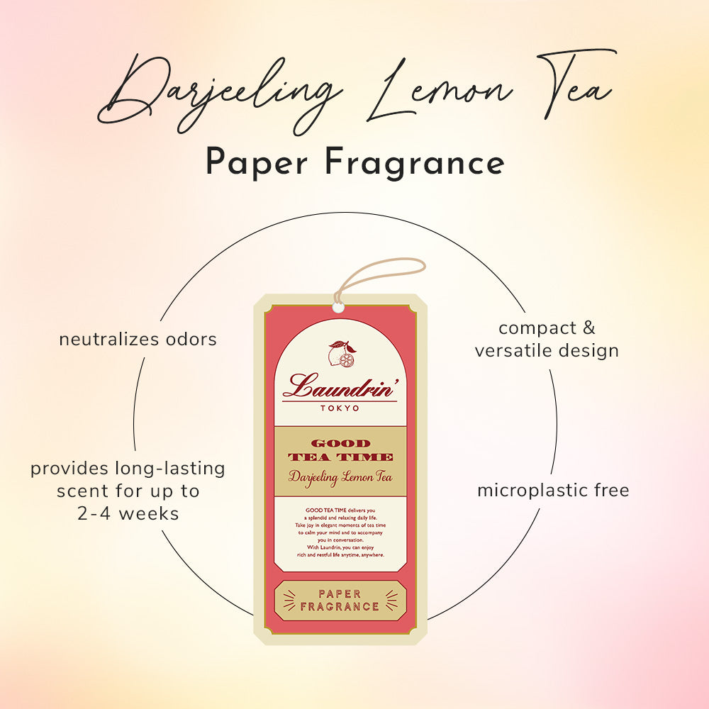 Laundrin Paper Fragrance Darjeeling Lemon Tea - LAUNDRIN
