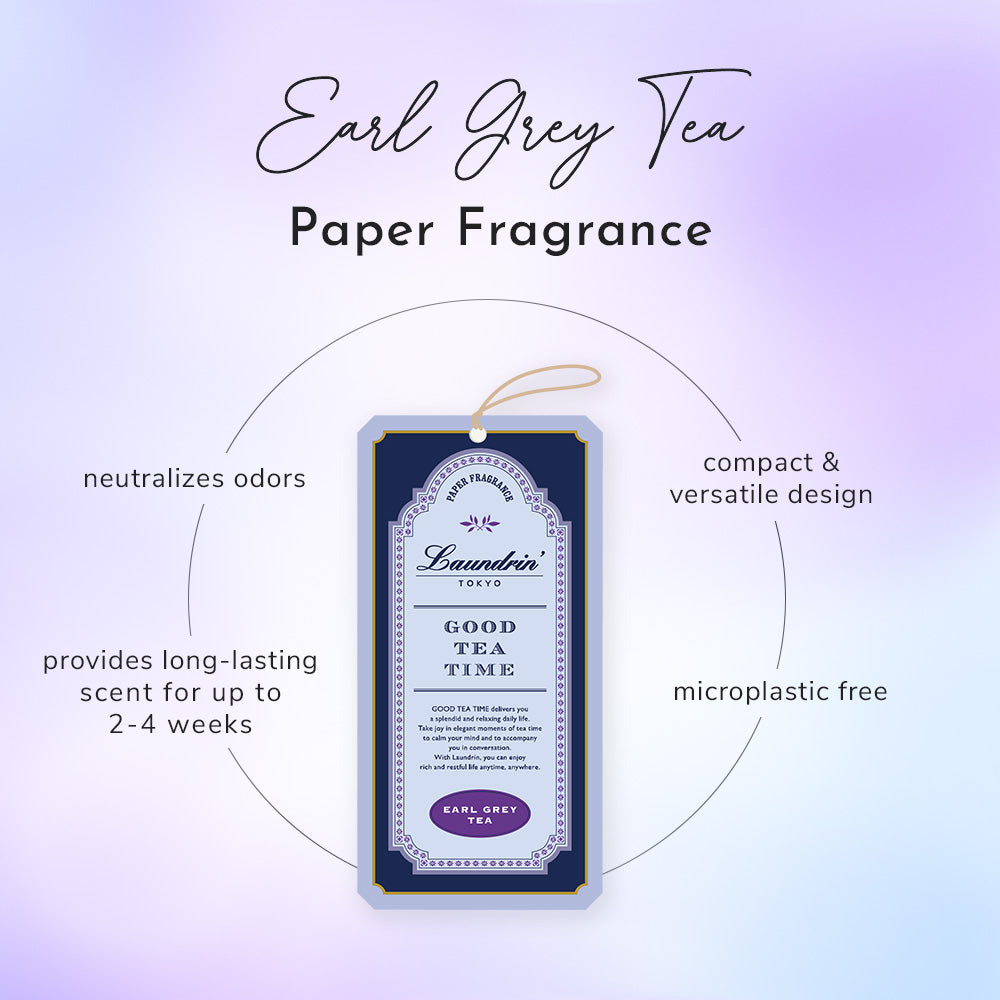 Laundrin Paper Fragrance Earl Grey Tea - LAUNDRIN