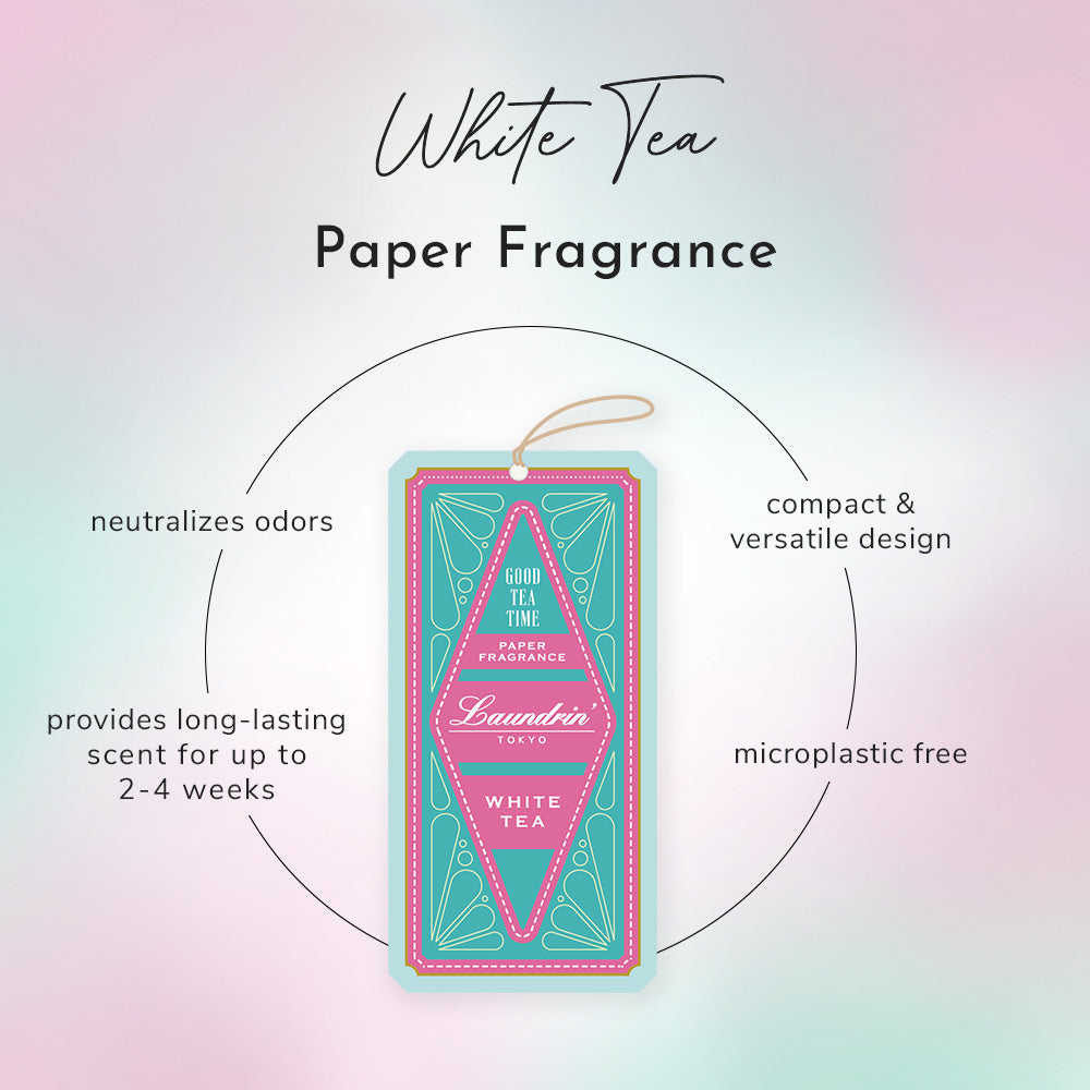 Laundrin Paper Fragrance White Tea - LAUNDRIN