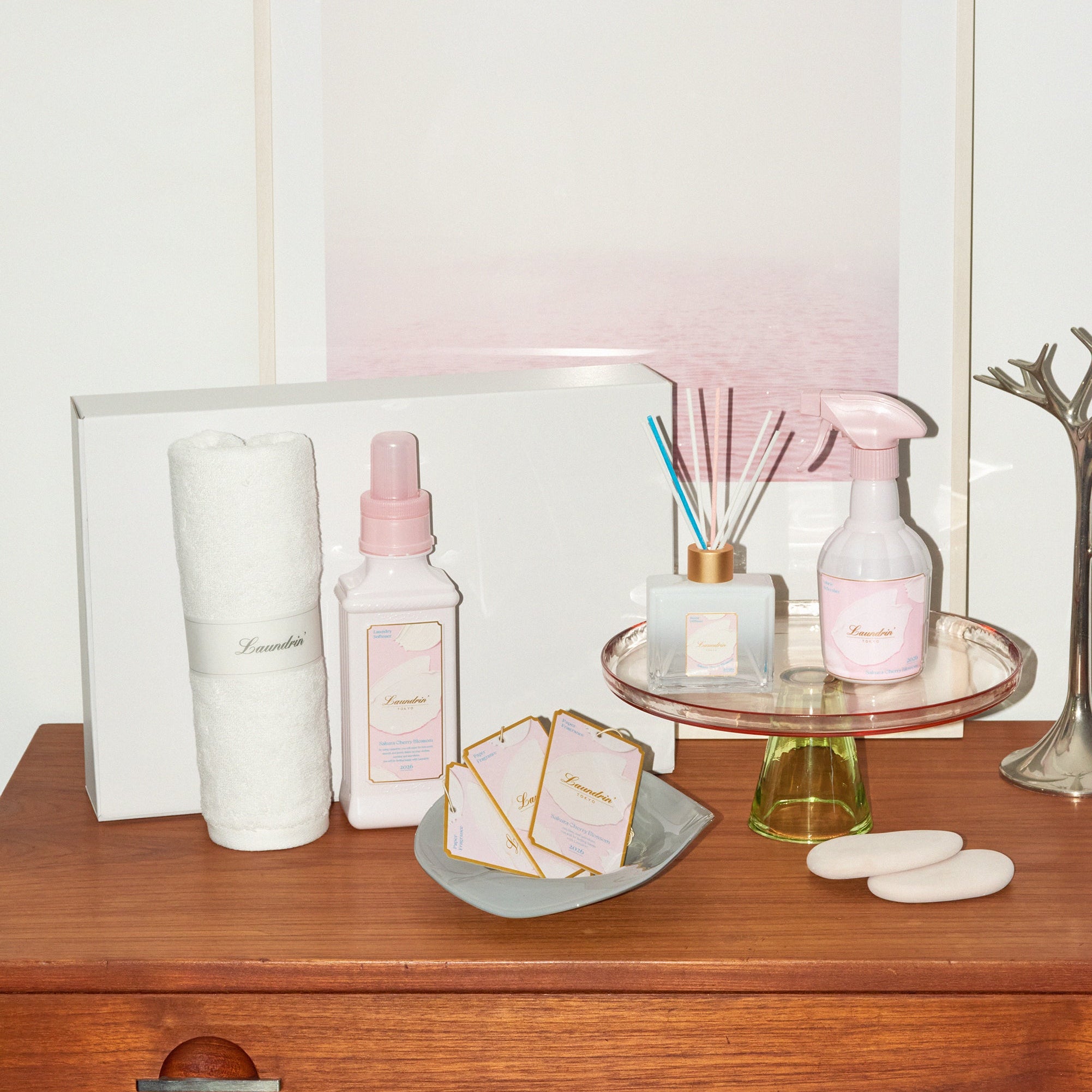 Laundrin Complete Set Sakura Cherry Blossom - LAUNDRIN