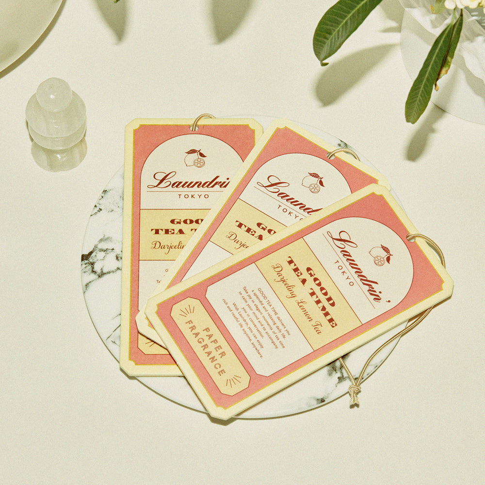 Laundrin Paper Fragrance Darjeeling Lemon Tea - LAUNDRIN