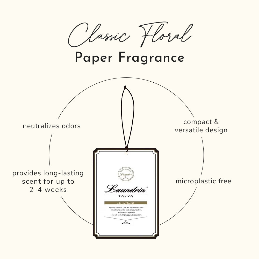 Laundrin Paper Fragrance Classic Floral - LAUNDRIN