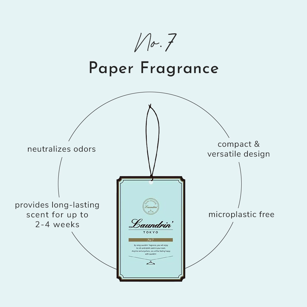 Laundrin Paper Fragrance No.7 - LAUNDRIN