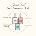 Laundrin Paper Fragrance Classic Twist 9pk - LAUNDRIN