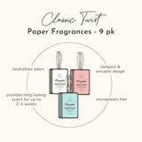 Laundrin Paper Fragrance Classic Twist 9pk - LAUNDRIN